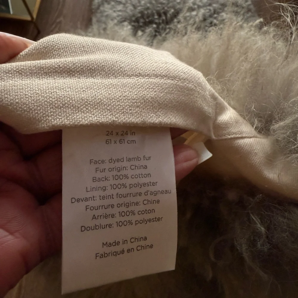 West Elm luxurious oversized